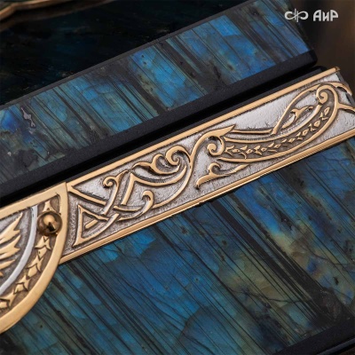 Шкатулка из лабрадорита Таинственная ночь, Артикул: 39158, Под заказ - Компания «АиР»