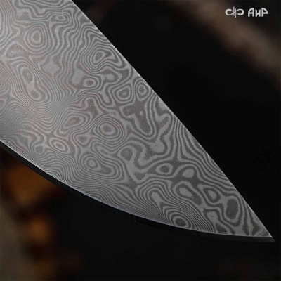 Стриж (стабилизированная карельская береза зеленая) дамасская сталь ZDI-1016 - Компания «АиР»