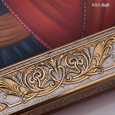  Икона в окладе Святой Мученик Трифон, Артикул: 39140 - Компания «АиР»