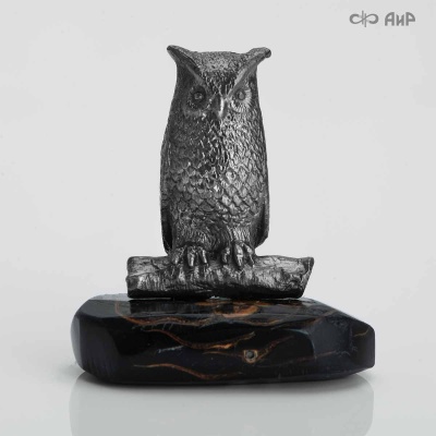 Сувенир Сова на подставке, Артикул: AF0000023964 - Компания «АиР»