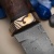 Лиса (стабилизированная карельская береза коричневая, мокуме гане) дамасская сталь ZDI-1016, узор капля нью - Компания «АиР»