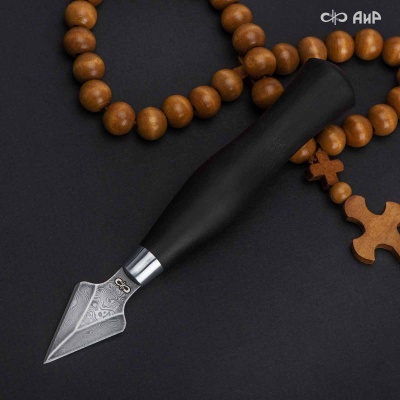 Набор Копие большое и малое (граб) дамасская сталь ZDI-1016 - Компания «АиР»