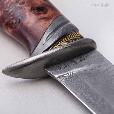 Нож Чернокрылый павлин, авторские ножны, Артикул: 39240 - Компания «АиР»