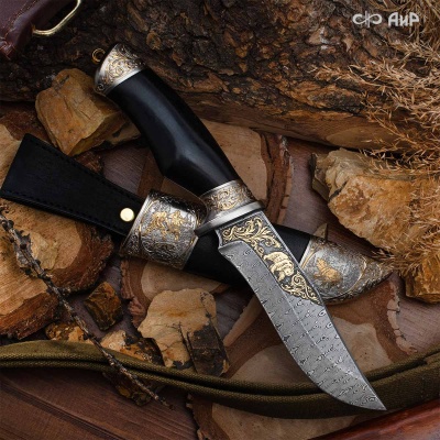  Набор с ножом Русская охота, Артикул: 38370 - Компания «АиР»