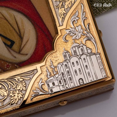 Икона в окладе Святитель Николай Чудотворец, Артикул: 39139 - Компания «АиР»