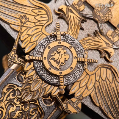 Кортик Генеральский, цельнометаллические ножны, Артикул: 39176 - Компания «АиР»