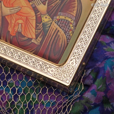 Икона в окладе Владимирская Божья Матерь, Артикул: 38056 - Компания «АиР»