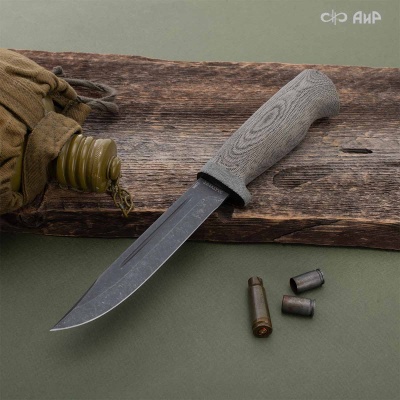 Штрафбат Нью (текстолит, пескоструй, без гарды, стоунвош) 95Х18 - Компания «АиР»