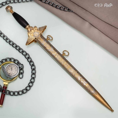 Кортик Генеральский, цельнометаллические ножны, Артикул: 39314 - Компания «АиР»