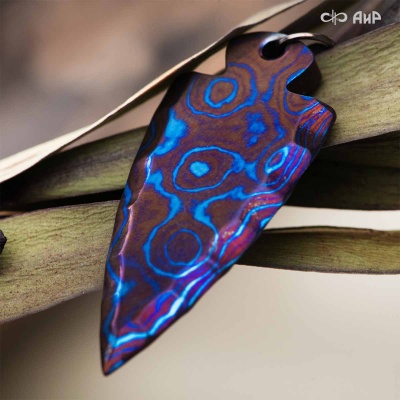  Подвеска Каменный век, титановый дамаск ЗлаТи (ZlaTi), Артикул: AF0000022688 - Компания «АиР»