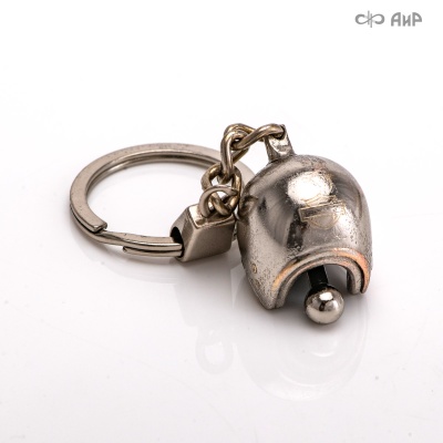 Колокольчик Шлем Харли (Harley) (литье, латунь, никелирование, катафорезный лак) - Компания «АиР»