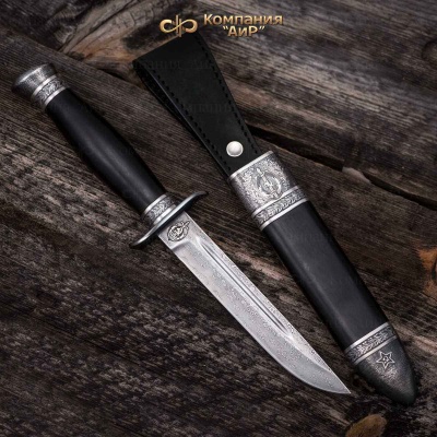  Нож Финка-2 НКВД с серебром, ZDI-1016, комбинированные ножны Артикул: 39002, 39003, 39004, 39005 - Компания «АиР»