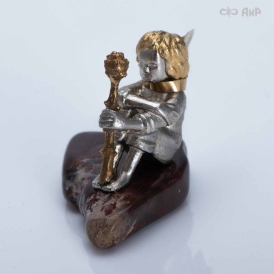 Сувенир Маленький принц на камне (яшма), Артикул: AF0000012309 - Компания «АиР»