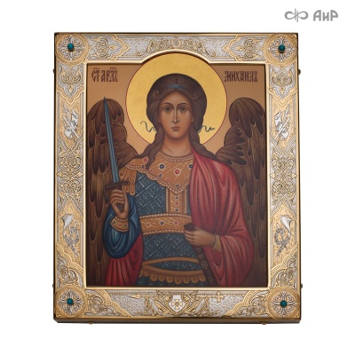 Икона в окладе Архангел Михаил, Артикул: 39159 - Компания «АиР»
