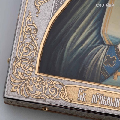 Икона в окладе Преподобный Серафим Саровский, Артикул: 39189 - Компания «АиР»