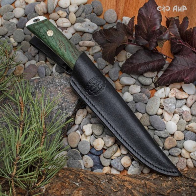 Снегирь (стабилизированная карельская береза зеленая) - Компания «АиР»