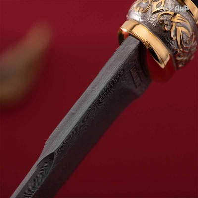 Нож Финка-5, стабилизированная карельская береза красная, Артикул: 38594 - Компания «АиР»