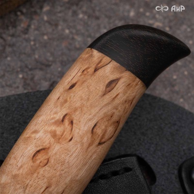 Финка-2 Вача (карельская береза) дамасская сталь ZDI-1016  - Компания «АиР»