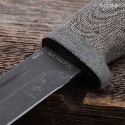 Штрафбат Нью (текстолит, пескоструй, без гарды, стоунвош) 95Х18 - Компания «АиР»