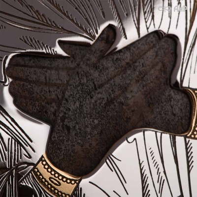 Икона Божией Матери в окладе Умиление (икона заказчика, XIX в.), Артикул: 39154 - Компания «АиР»