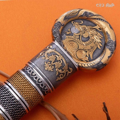 Меч корейский Божественный дракон с жемчужиной, Артикул: 39107 - Компания «АиР»