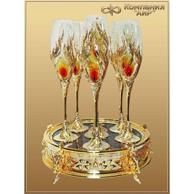 Набор для шампанского Гарем, Артикул: 0733 - Компания «АиР»