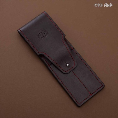 Набор Стейковый (нож и вилка, стабилизированный ореховый кап, латунь) - Компания «АиР»