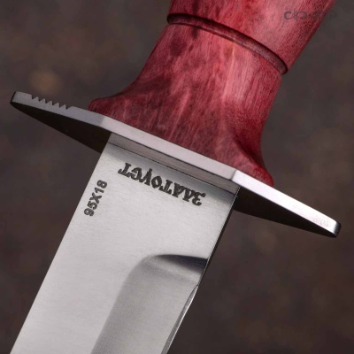 НР-43 Вишня (стабилизированная карельская береза красная, зеленая, лазурная) - Компания «АиР»