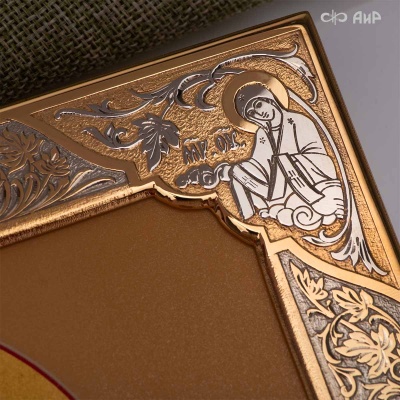 Икона в окладе Святитель Николай Чудотворец, Артикул: 39139 - Компания «АиР»