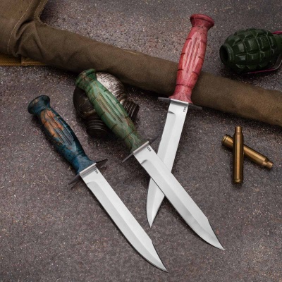 НР-43 Вишня (стабилизированная карельская береза красная, зеленая, лазурная) - Компания «АиР»