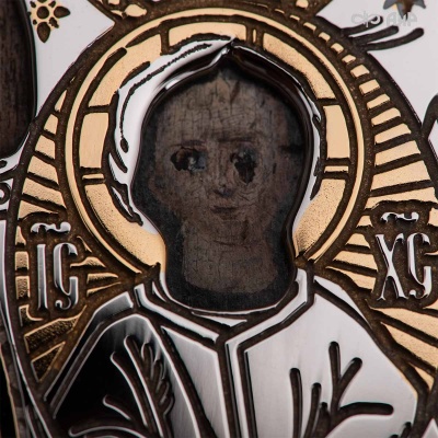 Икона Божией Матери в окладе Умиление (икона заказчика, XIX в.), Артикул: 39154 - Компания «АиР»