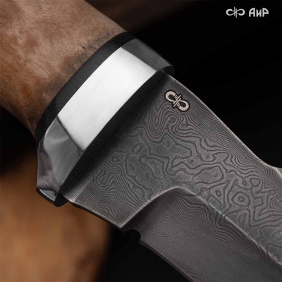 Клык (карельская береза) дамасская сталь ZD-0803 - Компания «АиР»