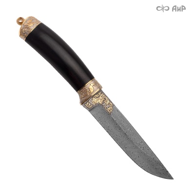 Нож Лиса с сюжетом Золотой олень, Артикул: 39068 - Компания «АиР»