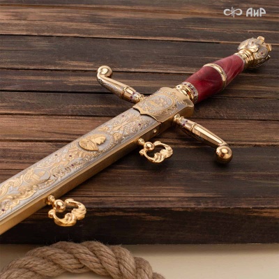 Кортик юбилейный Петр I, Артикул: 38818 - Компания «АиР»