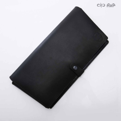 Набор Поварской-3 (композит с латунью и бронзой волны, мокуме гане, авторский кожаный кейс) дамасская сталь ZDI-1016 - Компания «АиР»