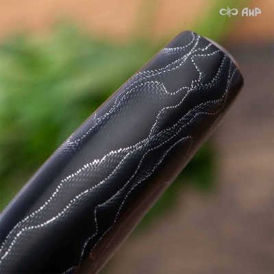Набор Поварской-3 (композит с алюминиевой микросеткой волны, черный) дамасская сталь ZDI-1016 - Компания «АиР»