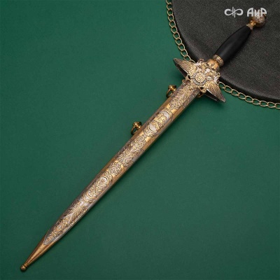 Кортик Генеральский, цельнометаллические ножны, Артикул: 39175 - Компания «АиР»