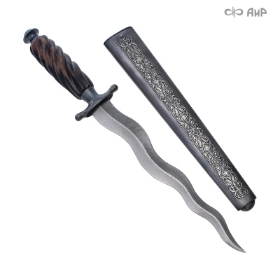 Кинжал с пламенеющим клинком, Артикул: 39279 - Компания «АиР»