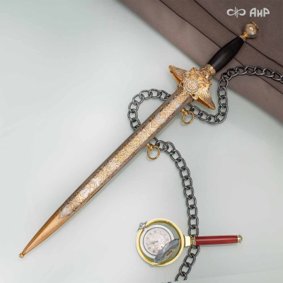 Кортик Генеральский, цельнометаллические ножны, Артикул: 39314 - Компания «АиР»