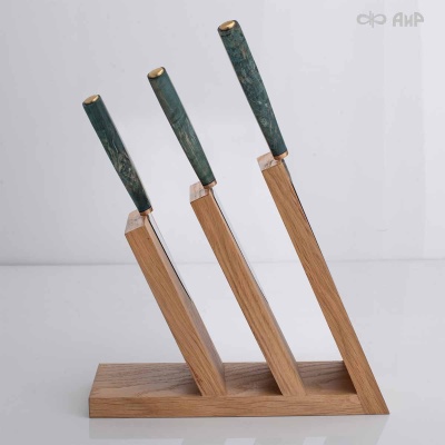 Магнитный держатель для ножей Тройка (МДФ, шпон) - Компания «АиР»