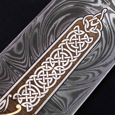 Рожок для обуви Северное наследие, дамасская сталь ZDI-1016, Артикул: 39308 - Компания «АиР»