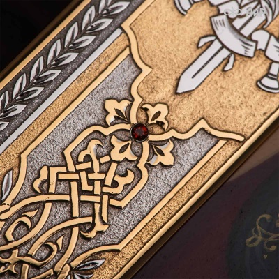  Икона в окладе Святой великомученик Георгий Победоносец, Артикул: 39177 - Компания «АиР»