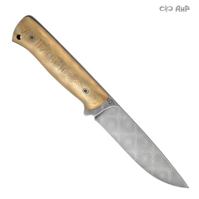 Стриж (мокуме гане) дамасская сталь ZDI-1016, узор пирамида - Компания «АиР»