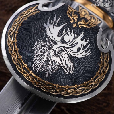 Гарнитур охотничий Великаны леса, с хиршфангером, Артикул: 39207 - Компания «АиР»