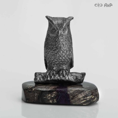 Сувенир Сова на подставке, Артикул: AF0000023964 - Компания «АиР»