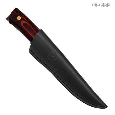 Бекас ЦМ (G10 красно-черный, мозаичные пины) дамасская сталь ZDI-1016 - Компания «АиР»
