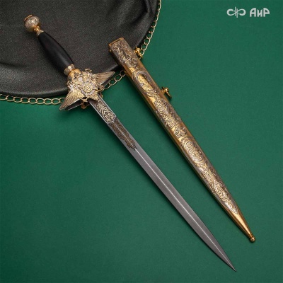 Кортик Генеральский, цельнометаллические ножны, Артикул: 39175 - Компания «АиР»