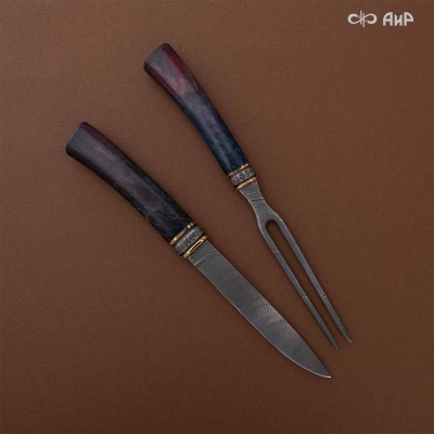 Гарнитур охотничий Лев, с хиршфангером, Артикул: 39141 - Компания «АиР»