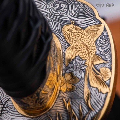 Вакидзаси Золотые карпы, Артикул: 39120 - Компания «АиР»