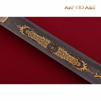 Рожок для обуви Мусуби, дамасская сталь ZDI-1016, Артикул: 37440 - Компания «АиР»